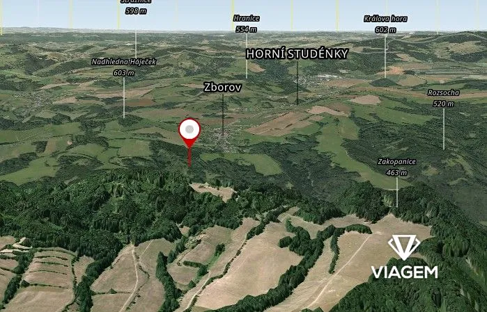 Prodej zahrady, Zborov, 8607 m2