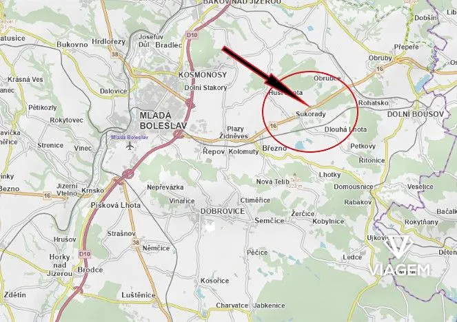 Prodej pozemku pro bydlení, Sukorady, 895 m2