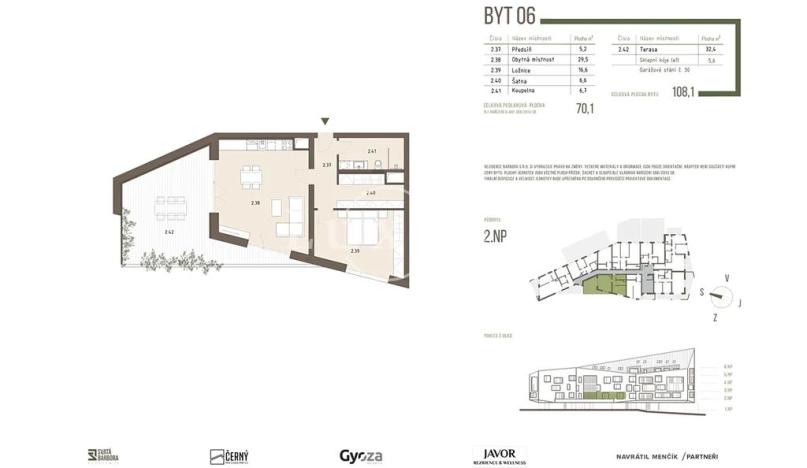 Prodej bytu 2+kk, Železná Ruda, 65 m2