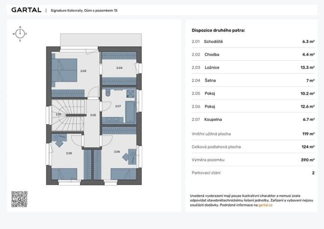 Prodej rodinného domu, Praha - Kolovraty, Měsíčková, 124 m2
