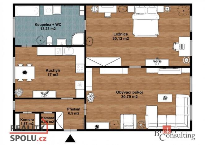 Prodej bytu 2+1, Plzeň - Jižní Předměstí, Kardinála Berana, 99 m2