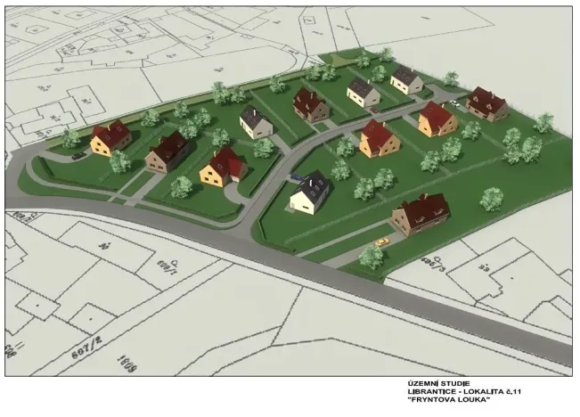 Prodej pozemku pro bydlení, Librantice, 1150 m2