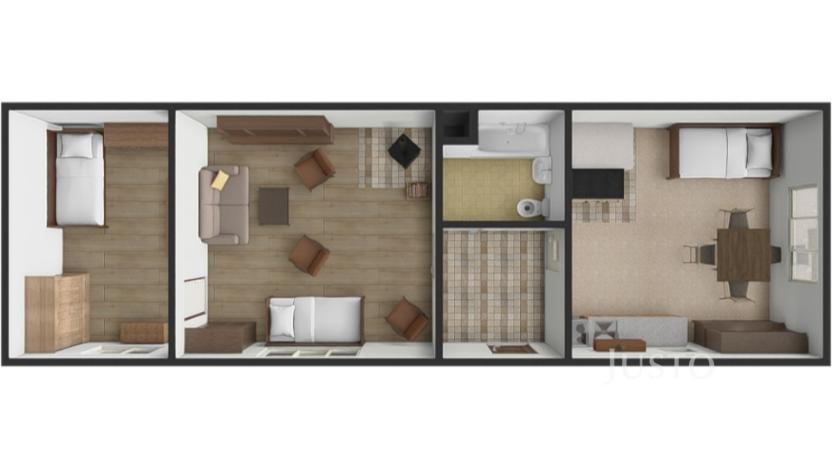 Prodej rodinného domu, Dobev - Nová Dobev, 64 m2