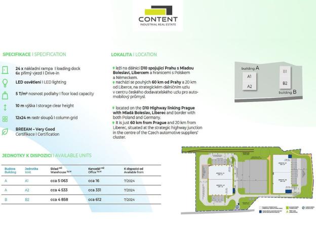 Pronájem výrobních prostor, Příšovice, 3000 m2