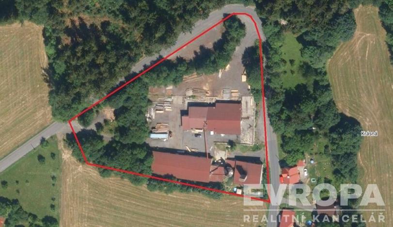 Prodej výrobních prostor, Pěnčín - Krásná, 9902 m2