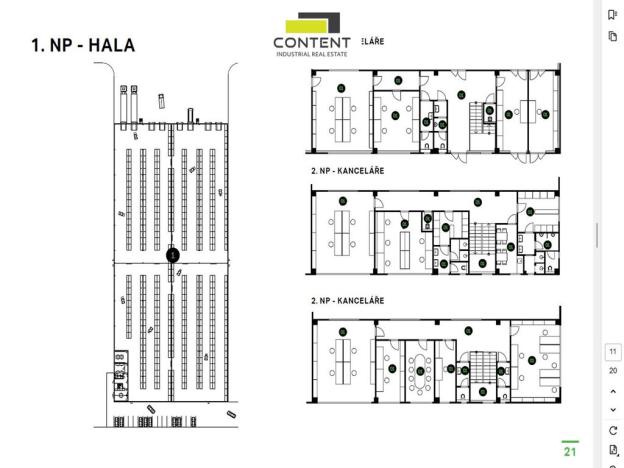 Pronájem výrobních prostor, Zlín, Rybníky VII, 1000 m2