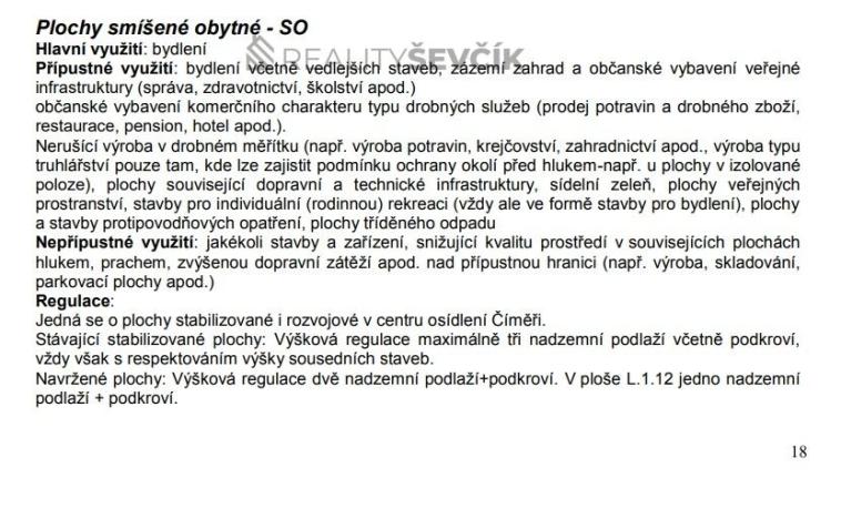 Prodej pozemku pro bydlení, Číměř, 400 m2