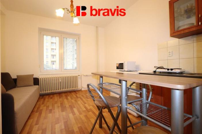 Pronájem bytu 1+kk, Brno - Veveří, Úvoz, 22 m2