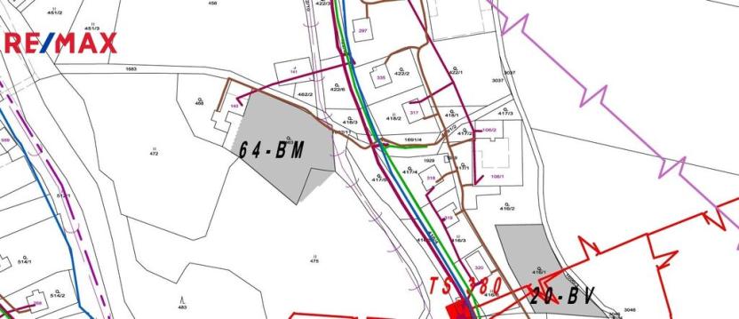 Prodej pozemku pro bydlení, Žichlínek, 1300 m2