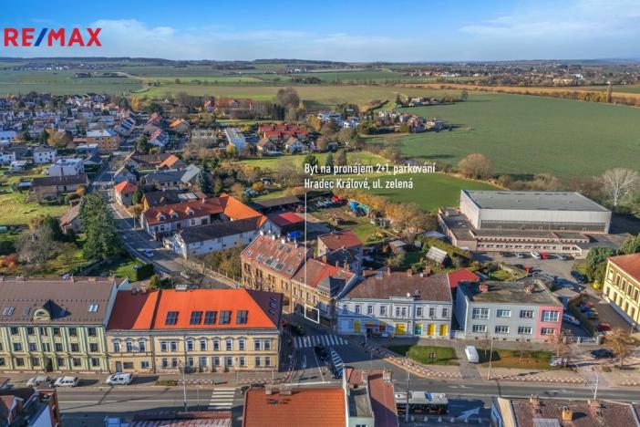 Pronájem bytu 2+1, Hradec Králové - Kukleny, Zelená, 61 m2