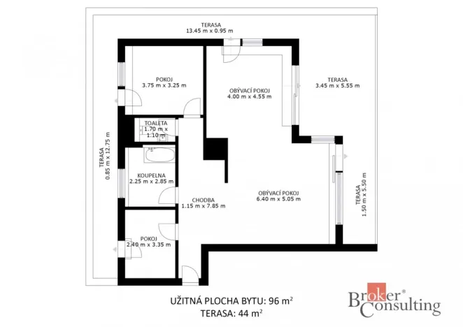 Prodej bytu 3+kk, Slavkov u Brna, Zelnice I, 140 m2