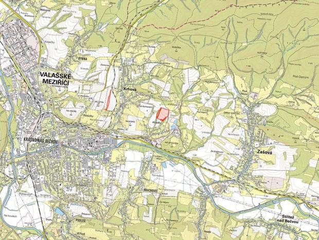 Prodej pole, Krhová, 24421 m2