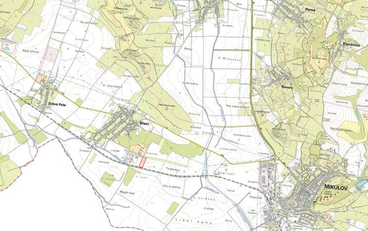 Prodej pole, Březí, 29485 m2