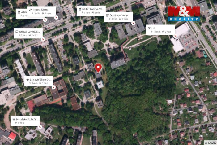 Prodej bytu 3+kk, Orlová - Lutyně, Školní, 67 m2