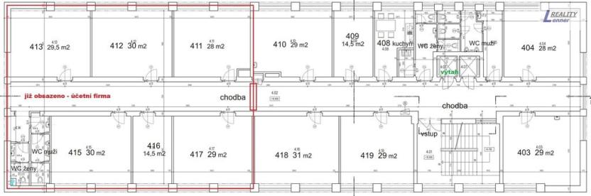 Pronájem kanceláře, Příbram - Příbram VI-Březové Hory, K Podlesí, 60 m2
