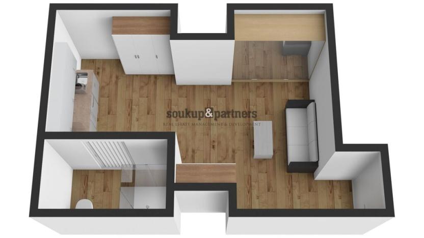 Prodej bytu 1+kk, Praha - Libeň, Zenklova, 19 m2