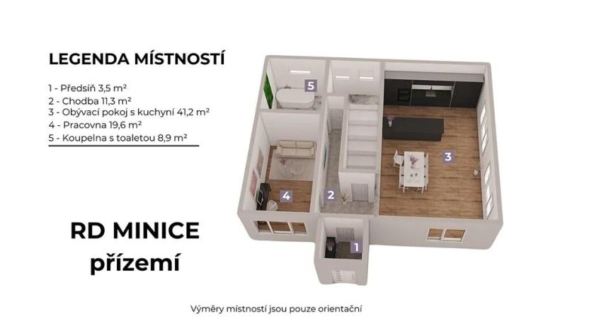 Prodej rodinného domu, Velemyšleves, 176 m2