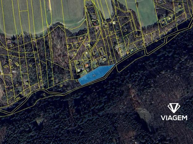 Prodej podílu zahrady, Chyňava, 1675 m2