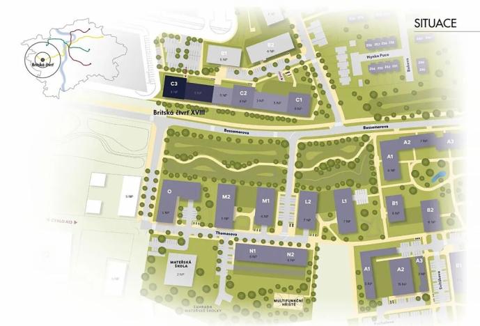 Prodej bytu 4+kk, Praha, Bessemerova, 97 m2