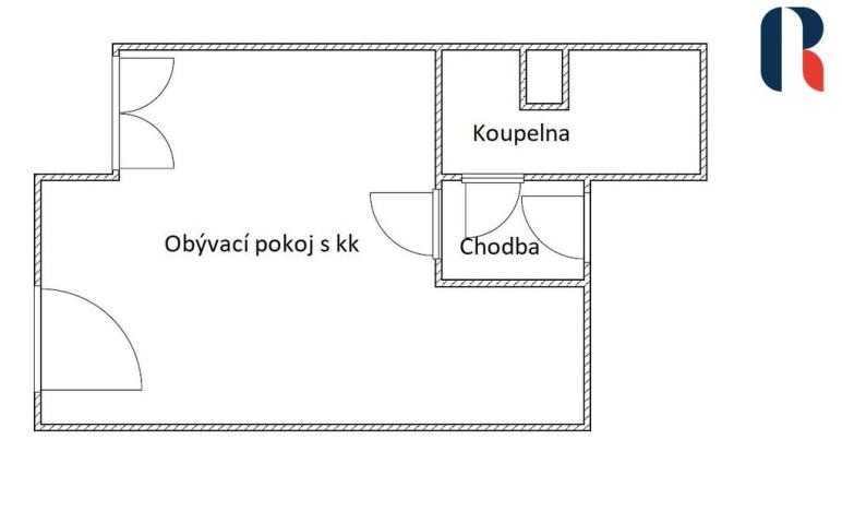 Prodej bytu 1+kk, Praha - Žižkov, Roháčova, 40 m2