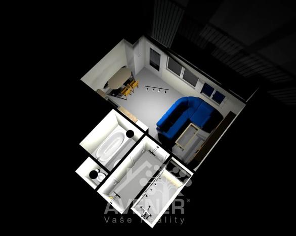 Prodej bytu 1+kk, Desná, Krkonošská, 28 m2