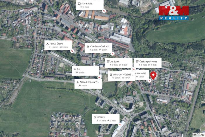 Prodej bytu 3+1, Karlovy Vary, Příčná, 76 m2