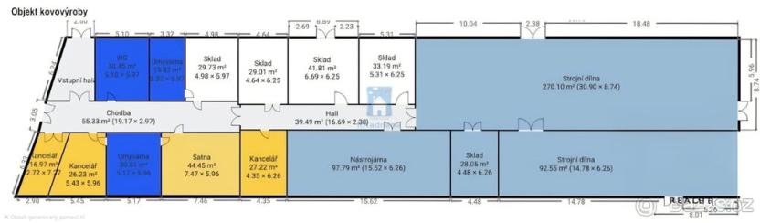 Prodej výrobních prostor, Klatovy, Franty Šumavského, 1098 m2