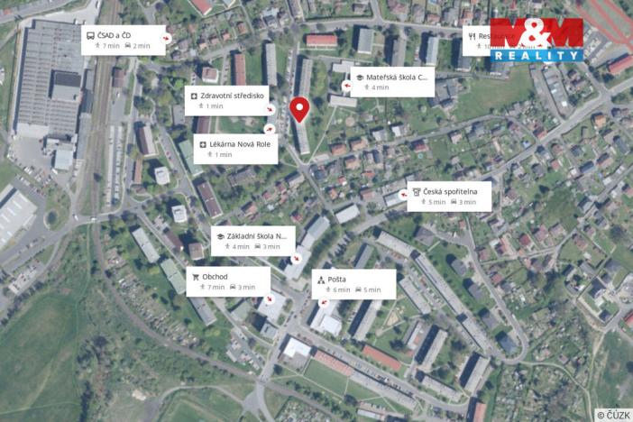 Prodej bytu 3+1, Nová Role, Rolavská, 67 m2