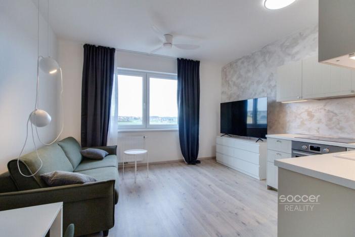 Pronájem bytu 1+kk, Praha - Letňany, Malkovského, 29 m2