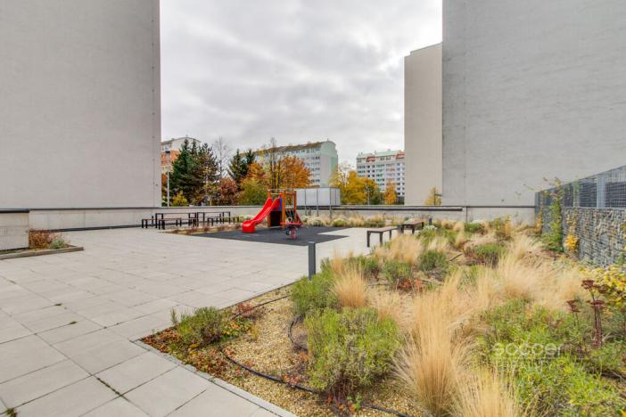 Pronájem bytu 1+kk, Praha - Letňany, Malkovského, 29 m2