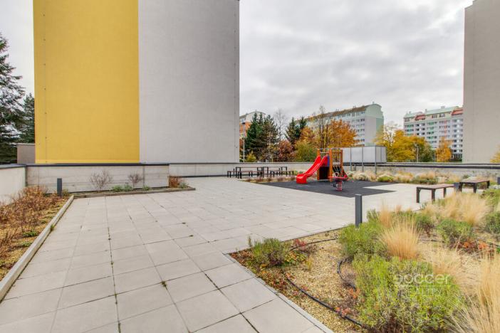 Pronájem bytu 1+kk, Praha - Letňany, Malkovského, 29 m2