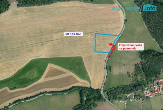 Prodej pole, Únice, 10445 m2