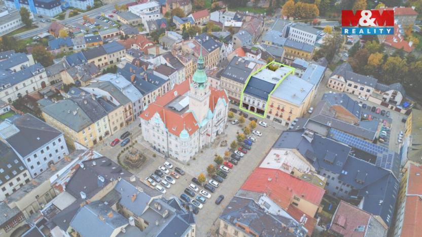 Prodej činžovního domu, Šumperk, nám. Míru, 1160 m2