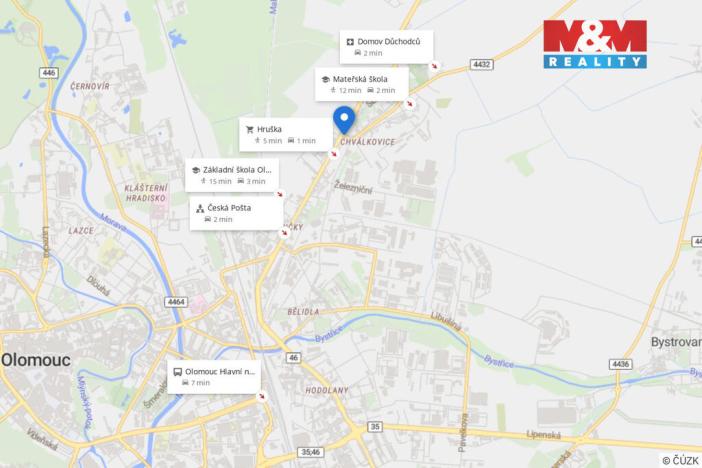 Prodej rodinného domu, Olomouc - Chválkovice, Chválkovická, 180 m2