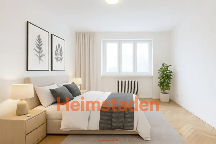 Pronájem bytu 2+1, Ostrava - Poruba, Komenského, 52 m2