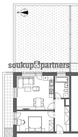 Prodej bytu 2+kk, Horoměřice, T. G. Masaryka, 53 m2