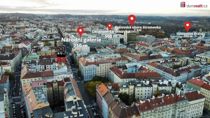 Prodej bytu 3+1, Praha - Holešovice, Janovského, 90 m2