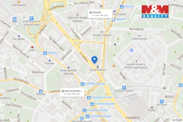 Prodej bytu 1+1, Praha - Nusle, 5. května, 36 m2