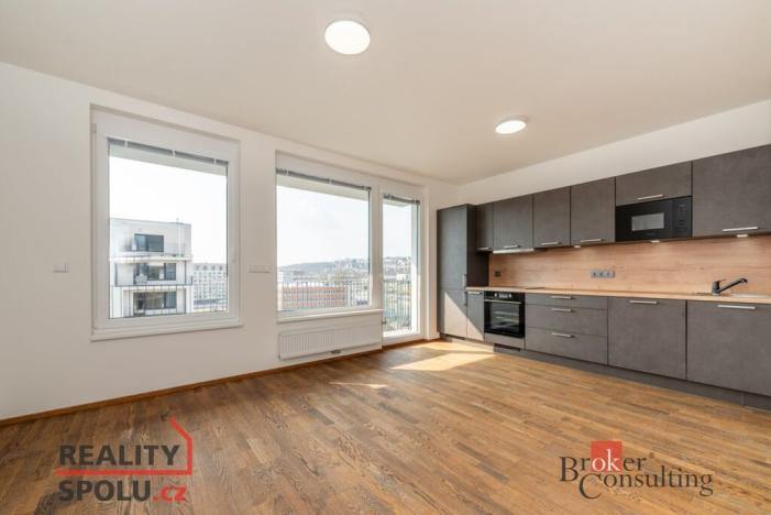 Pronájem bytu 2+kk, Praha - Vysočany, Smržových, 51 m2