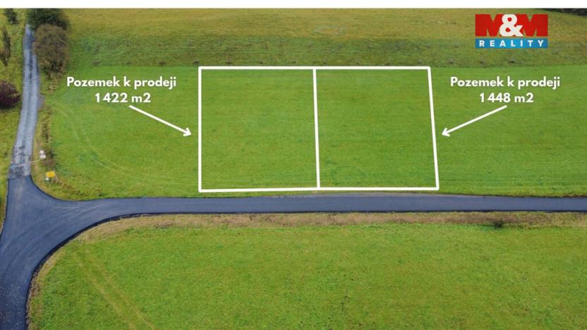 Prodej zahrady, Hranice, 1448 m2