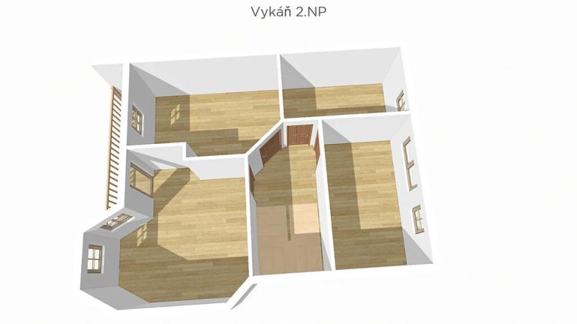 Prodej rodinného domu, Vykáň, 100 m2