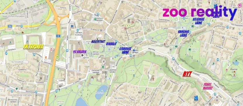 Prodej bytu 3+1, Teplice, Pražská, 73 m2