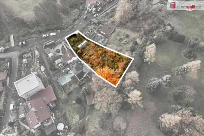 Prodej zahrady, Dalovice, 1025 m2