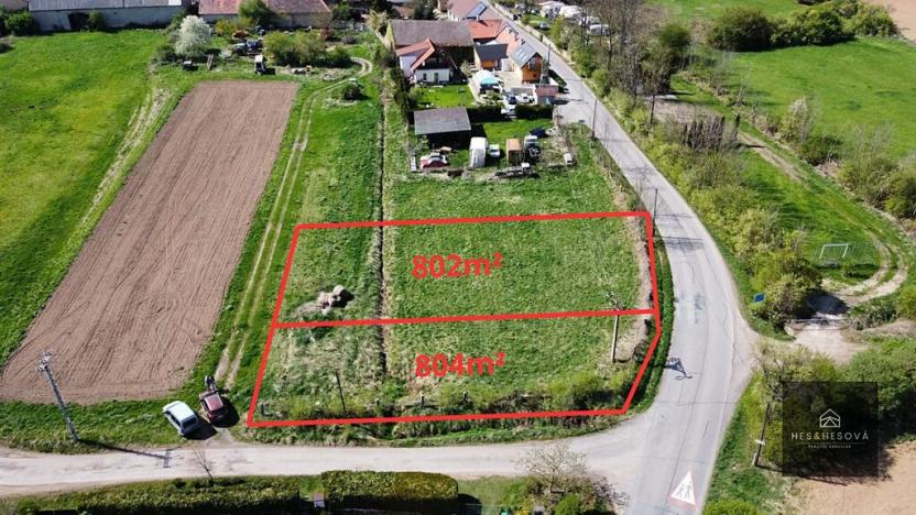 Prodej pozemku pro bydlení, Vysoký Újezd, 802 m2