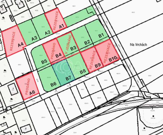 Prodej pozemku pro bydlení, Sobětuchy, 822 m2