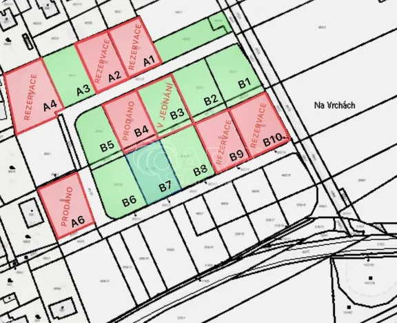 Prodej pozemku pro bydlení, Sobětuchy, 822 m2