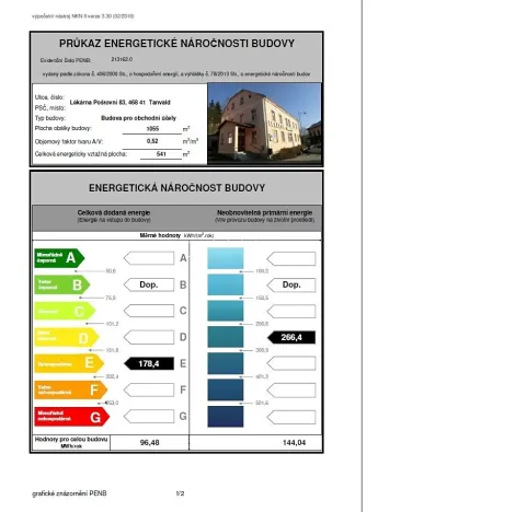 Prodej obchodního prostoru, Tanvald, Poštovní, 522 m2
