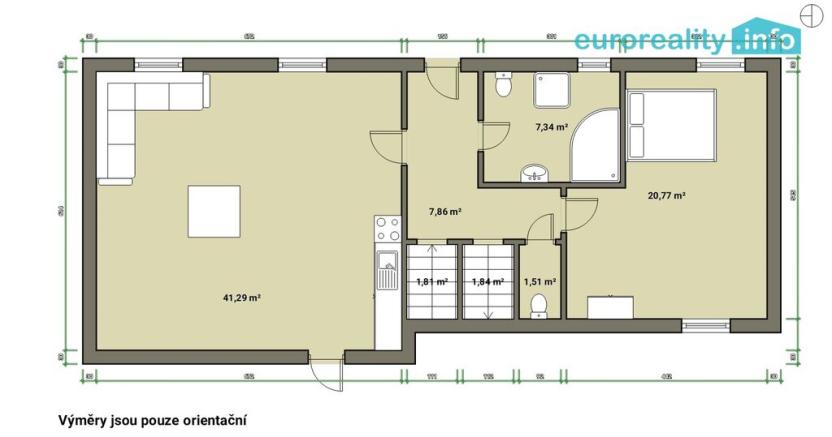 Prodej rodinného domu, Dolní Žandov, 167 m2