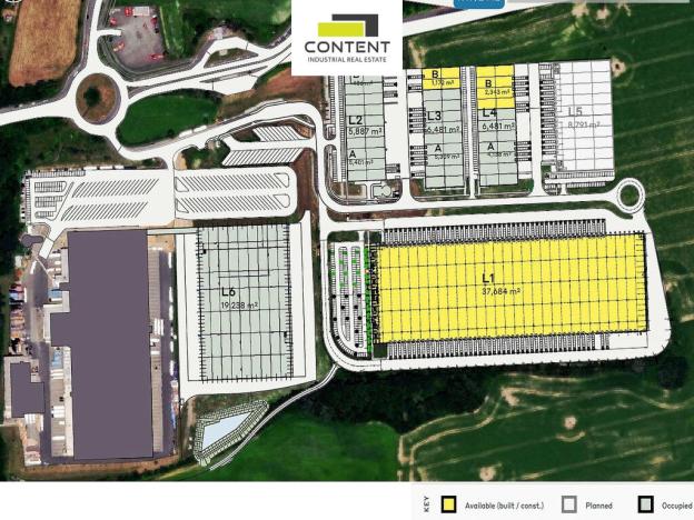Pronájem výrobních prostor, Lipník nad Bečvou - Lipník nad Bečvou I-Město, Hranická, 37684 m2