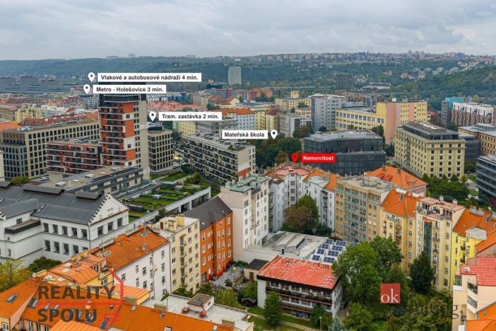 Prodej bytu 3+kk, Praha - Holešovice, U Uranie, 95 m2